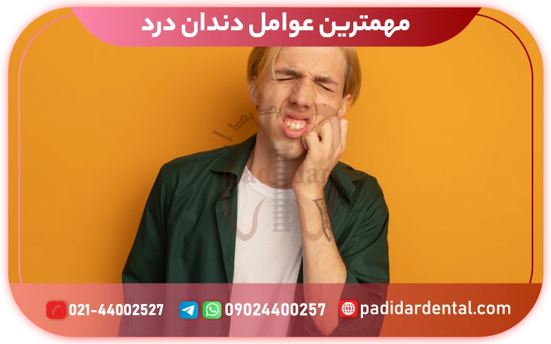 مهمترین عوامل دندان درد