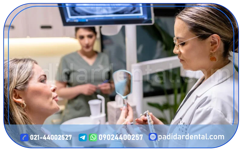 فرایند اجرای لمینت پرسلن